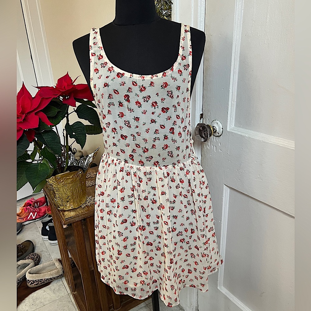 Lucca Couture Sheer Floral Sundress